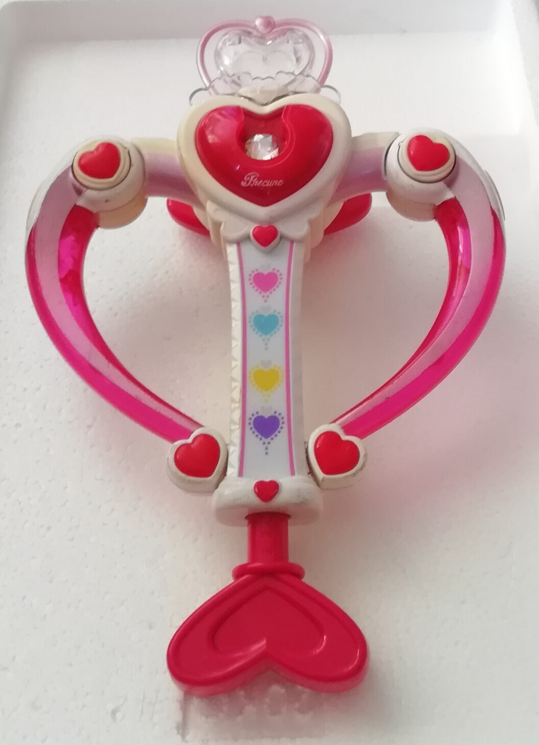 อุปกรณ์แปลงร่างเด็กผู้หญิง Precure **มีตำหนิ ตามภาพ **ไม่ลองถ่าน