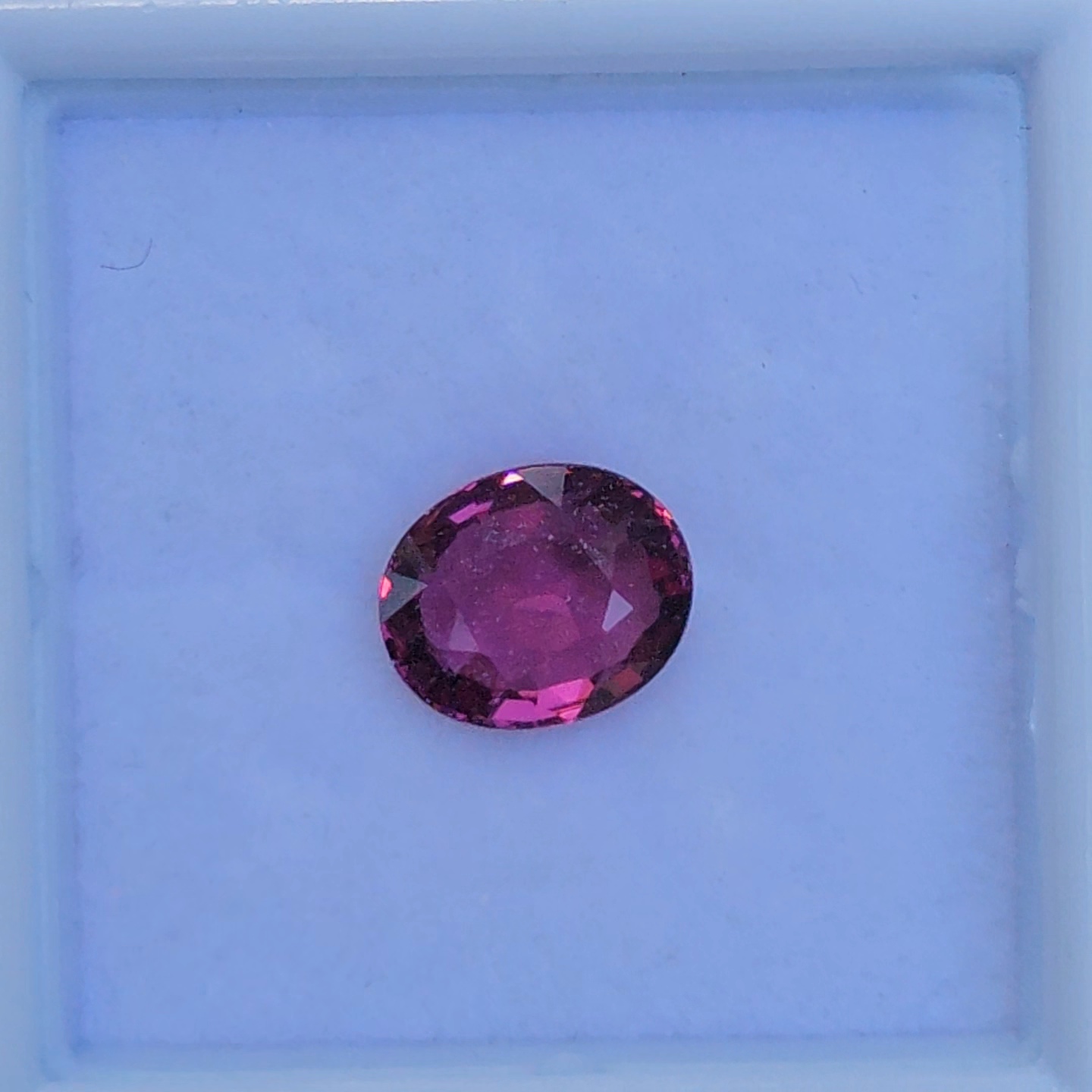 พลอย อุมบาไลต์ การ์เน็ต Umbalite Garnet 1.56 กะรัต (Cts.) ดิบ Unheated ลอยแท้ อัญมณีมงคลประจําวันเกิด เครื่องประดับพลอย