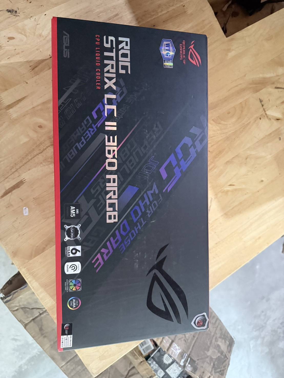 ชุดน้ำ Asus Rog Strix LC II 360 ARGB