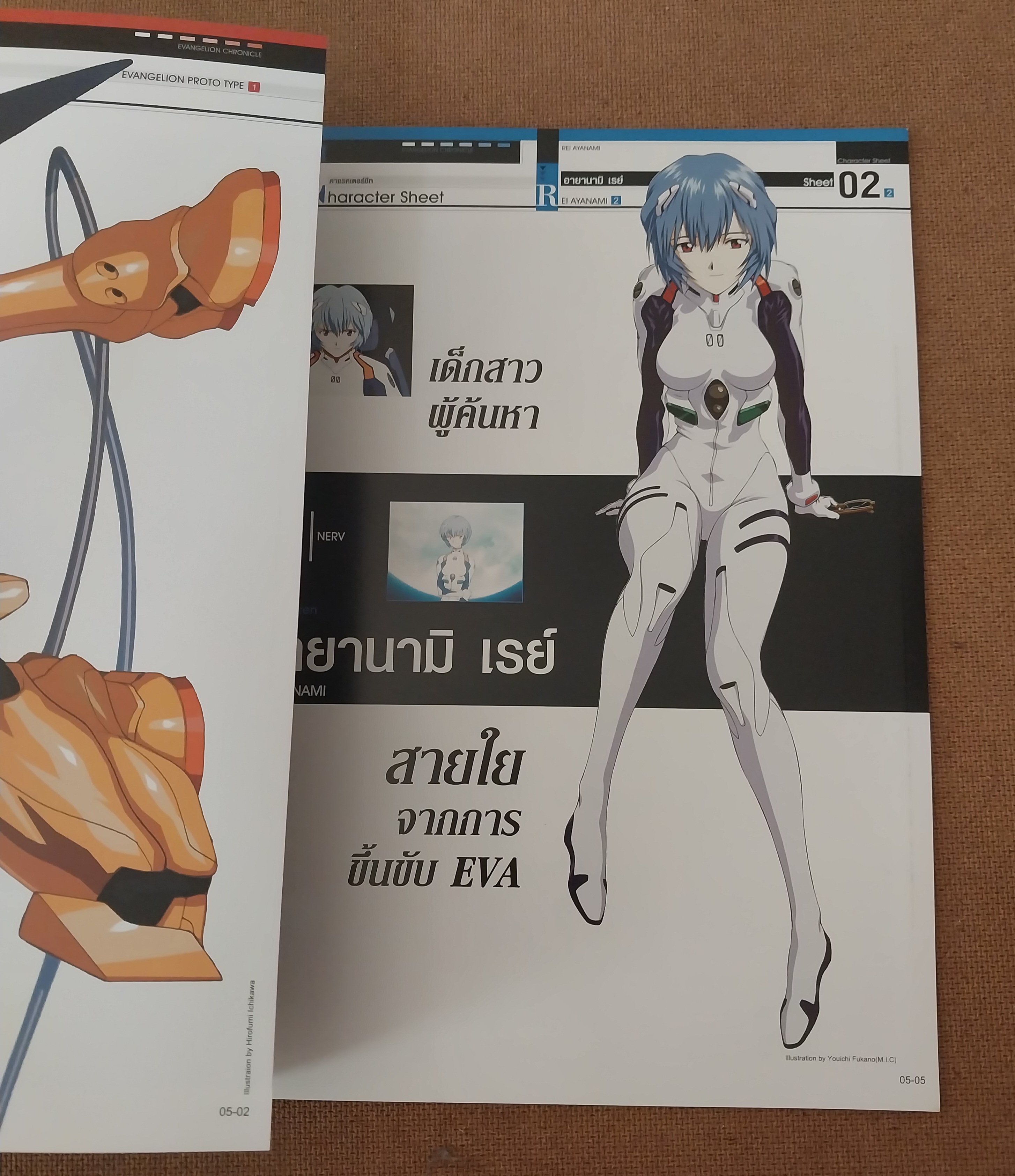 สารานุกรม สำหรับแฟนพันธุ์แท้อีวานเกเลี่ยน พิมพ์ 4 สีสวยงาม ตลอดทั้งเล่ม ฉบับที่ 5, Evangelion chronicle