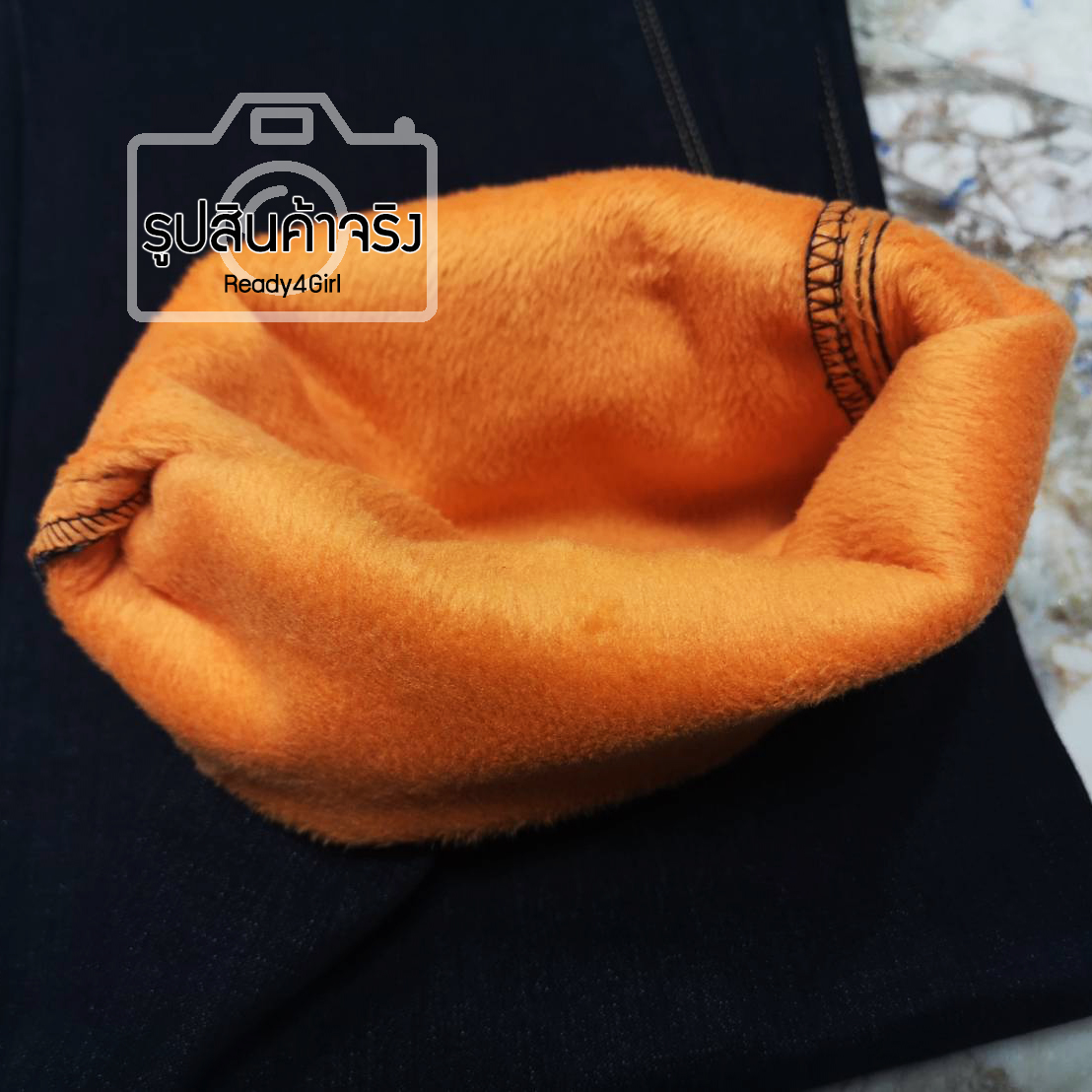 กางเกงยีนส์กันหนาวผู้ชาย ทรงขากระบอก ซับขนหนานุ่ม (10178MM)