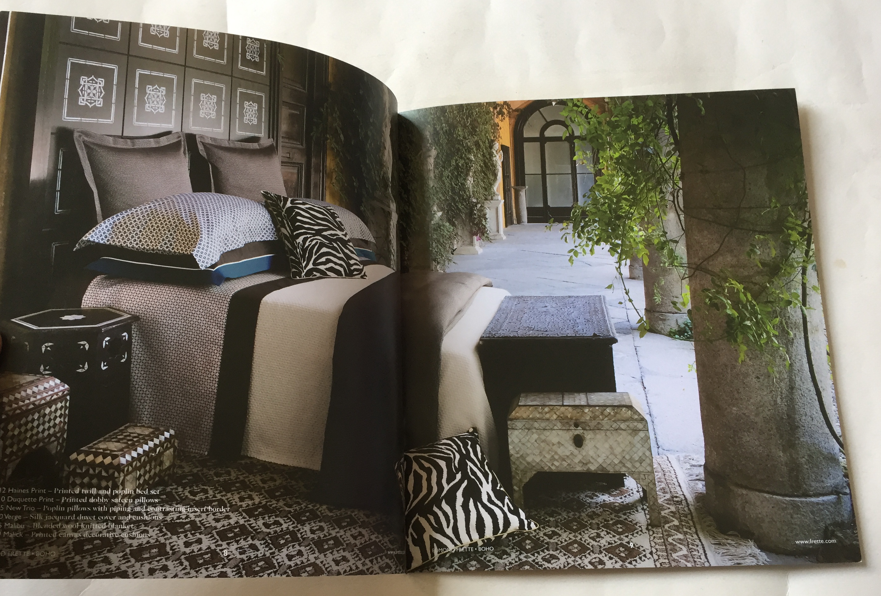 แคตตาล็อกเก่า เครื่องนอน FRETTE