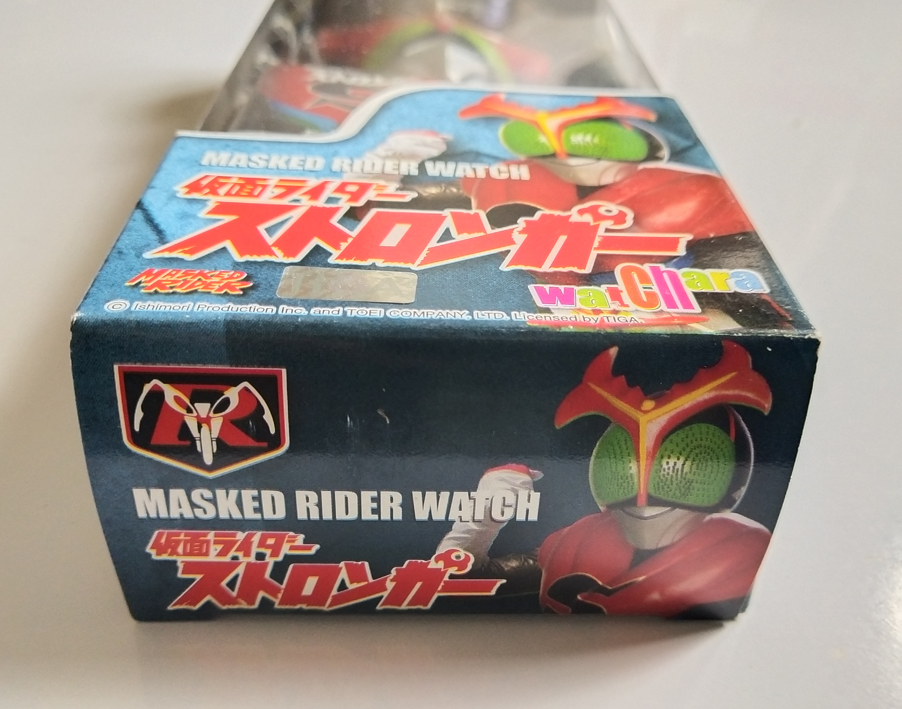 ของสะสมไอ้มดแดง นาฬิกาสตรองเกอร์ Masked Rider Collection watch, masked rider Stronger สำหรับสะสมเท่านั้น*** ในกล่องไม่เช็คแบตเตอรี่-สภาพกล่องดีและชำรุดคละ พร้อมของแถมในกล่อง