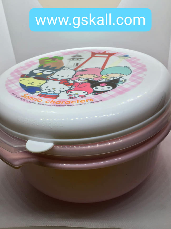 ชุดกล่องไโครเวฟขนาดใหญ่ อิ่มทั่วไทย Sanrio Characters