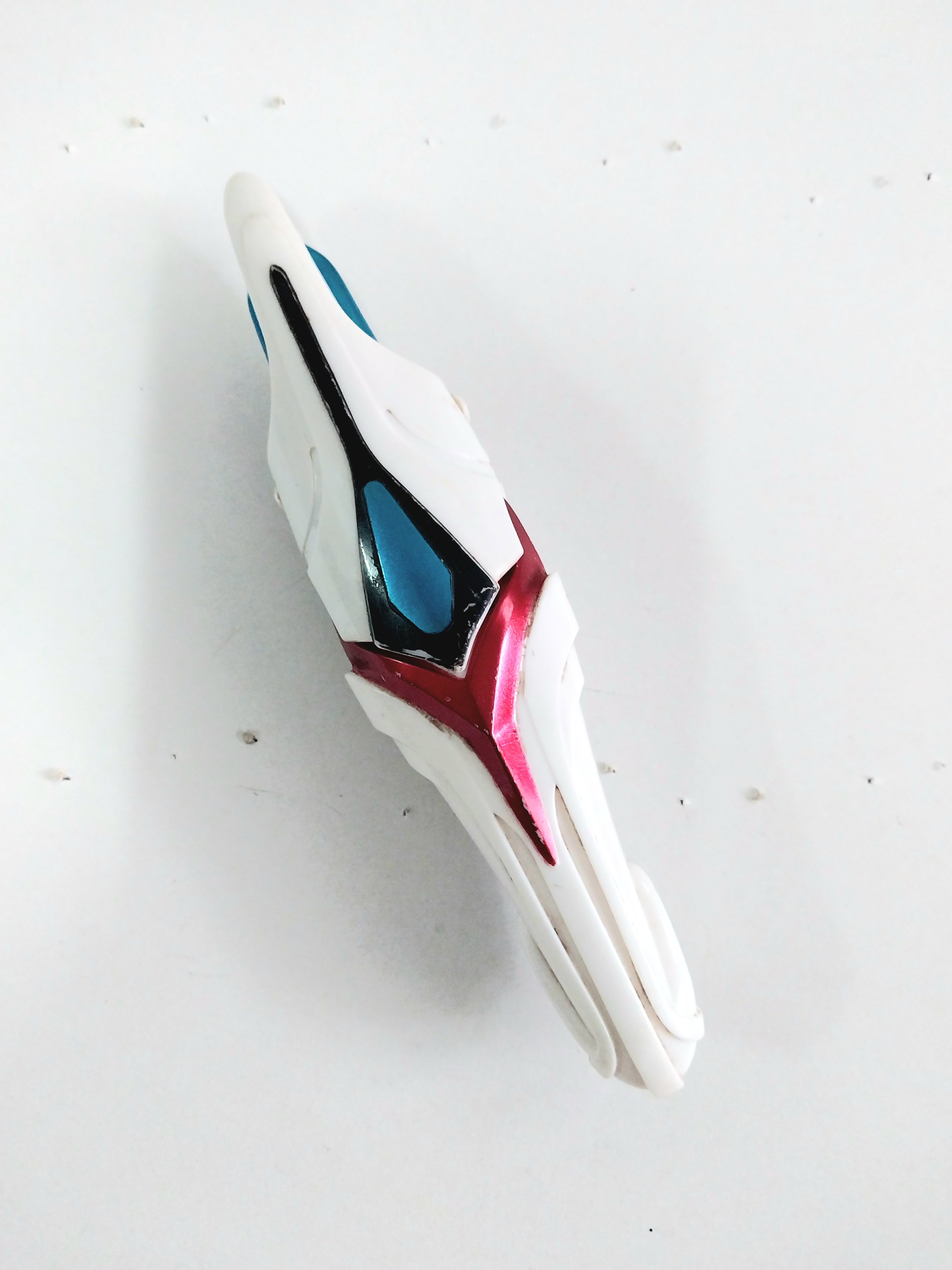 มือ2 ไม่่มีกลไกและอุปกรณ์ไฟฟ้า มีรอยสีถลอกบ้าง,ปลอกปิดแน่นแต่ขยับได้บ้าง, อุปกรณ์แปลงร่าง อุลตร้าแมนเนกซัส อีโวทรัสเตอร์ รุ่นแคนดี้ทอย