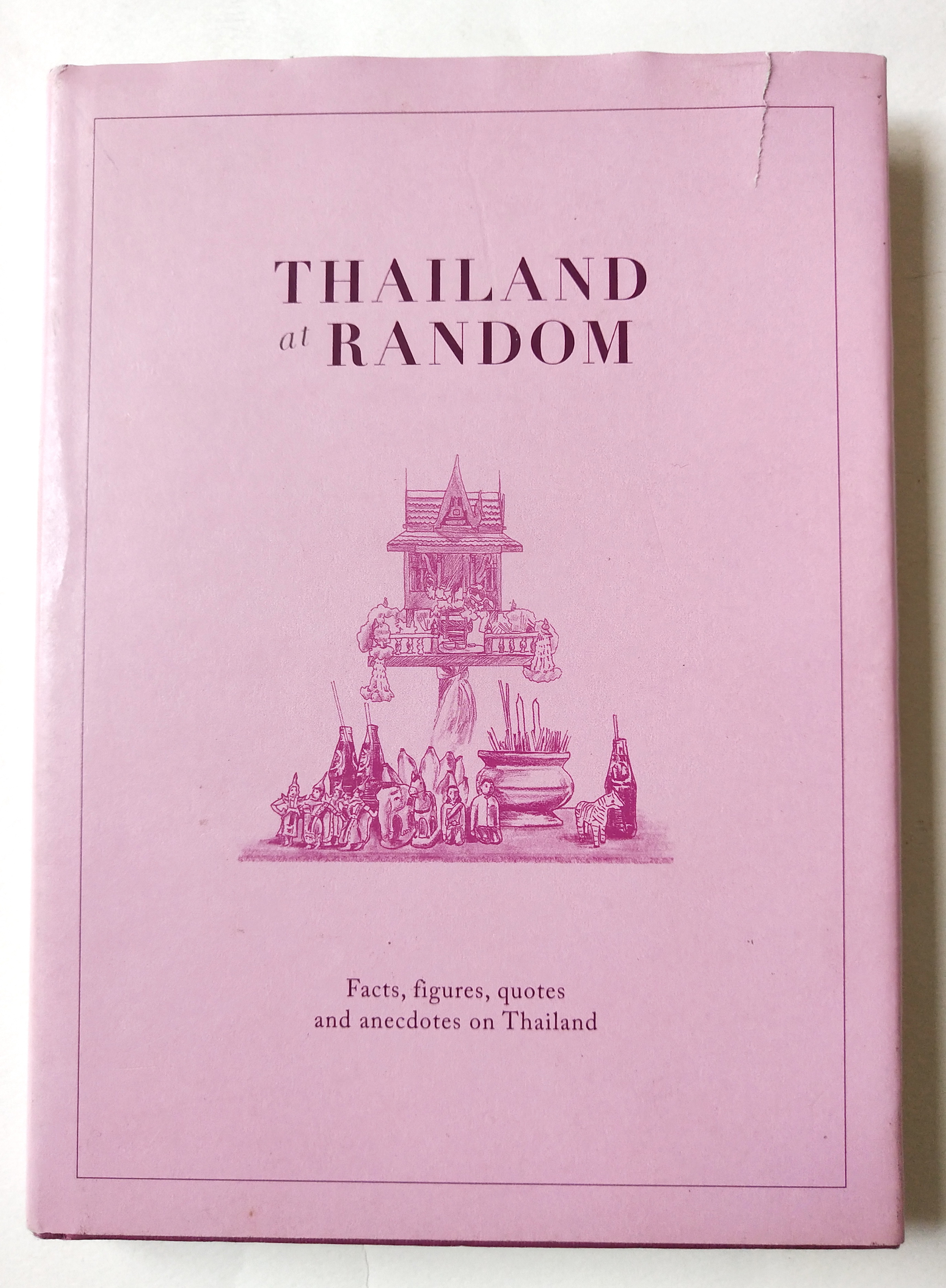 หนังสือภาษาอังกฤษ บันทึกเกี่ยวกับสิ่งต่างๆในประเทศไทย **ปกนอกมีรอยขาดเล็กน้อยตามภาพ,Thailand Random ,Editions Didier Millet, 2012 Printed by Tien Hab Pren, Singapore