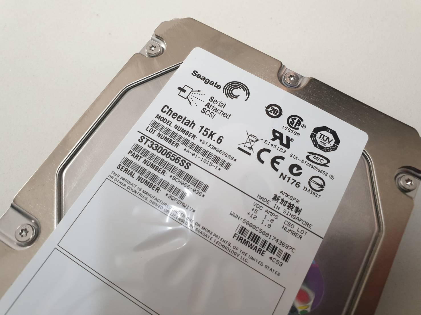 Seagate SAS 300 GB 15k ST3300656SS
