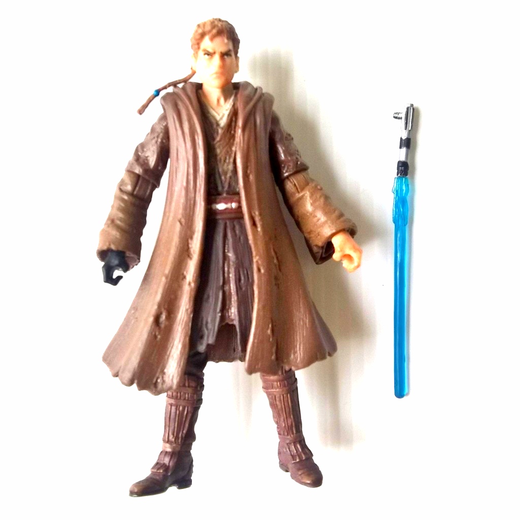 โมเดล AFC อนาคิน สกายวอล์คเกอร์ พร้อมดาบ**ชำรุด Anakin Skywalker ขนาดประมาณ 3.5" แกะแพ็ค จาก Star Wars ภาค Attrack of the Clone