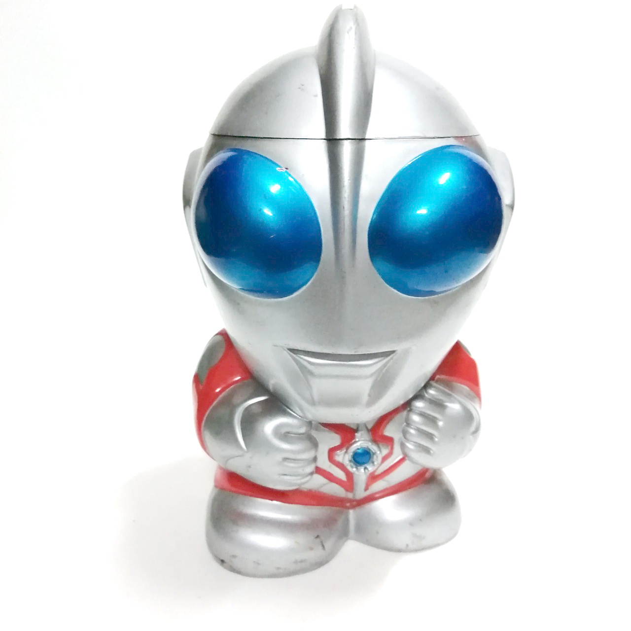 กระปุกออมสินอุลตร้าแมนมิลเลนเนียม 10นิ้ว**มีรอยสีถลอก ตามภาพ Ultraman Millenium ApexT ไชโยโปรดักซ์ ของเอเพ๊กซ์ทอยส์ ขนาดตามรูป ไม่มีสลากกระดาษ มีตัวปั๊มข้างใต้ หายาก