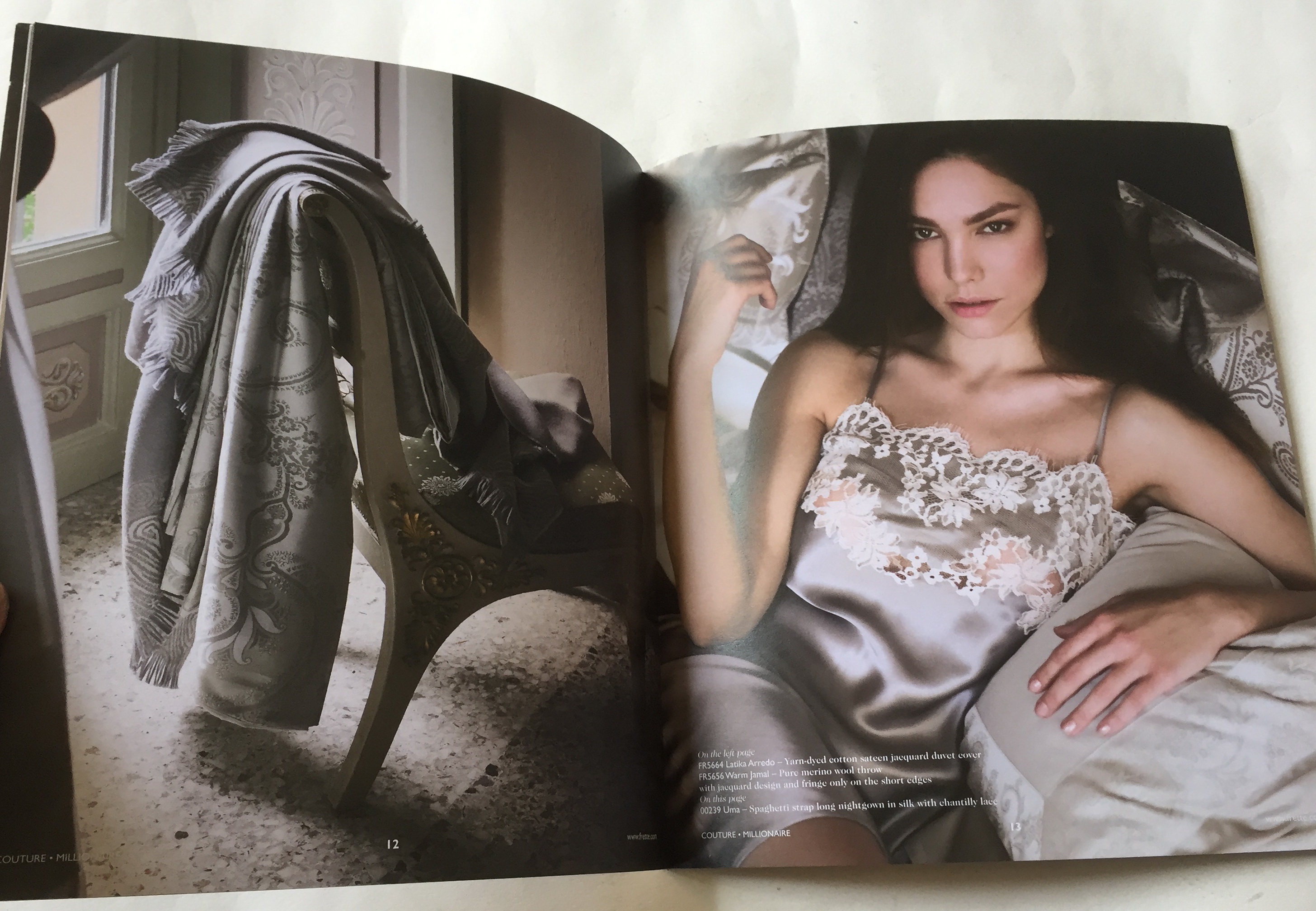 แคตตาล็อกเก่า เครื่องนอน FRETTE