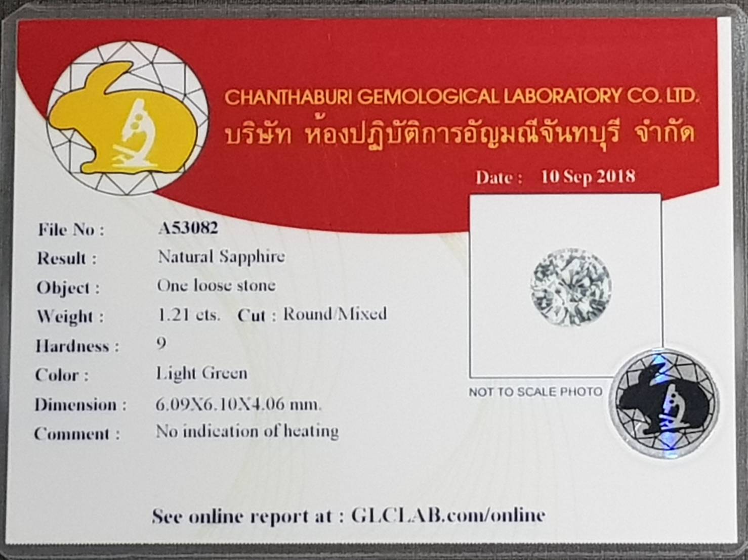 พลอย ไวท์ แซฟไฟร์ (White/Colorless Sapphire) 1.21 กะรัต Cts. ดิบ Unheated พร้อมใบเซอร์ (พลอยฝากขาย) พลอยแท้ อัญมณีมงคลประจําวันเกิด เครื่องประดับพลอย