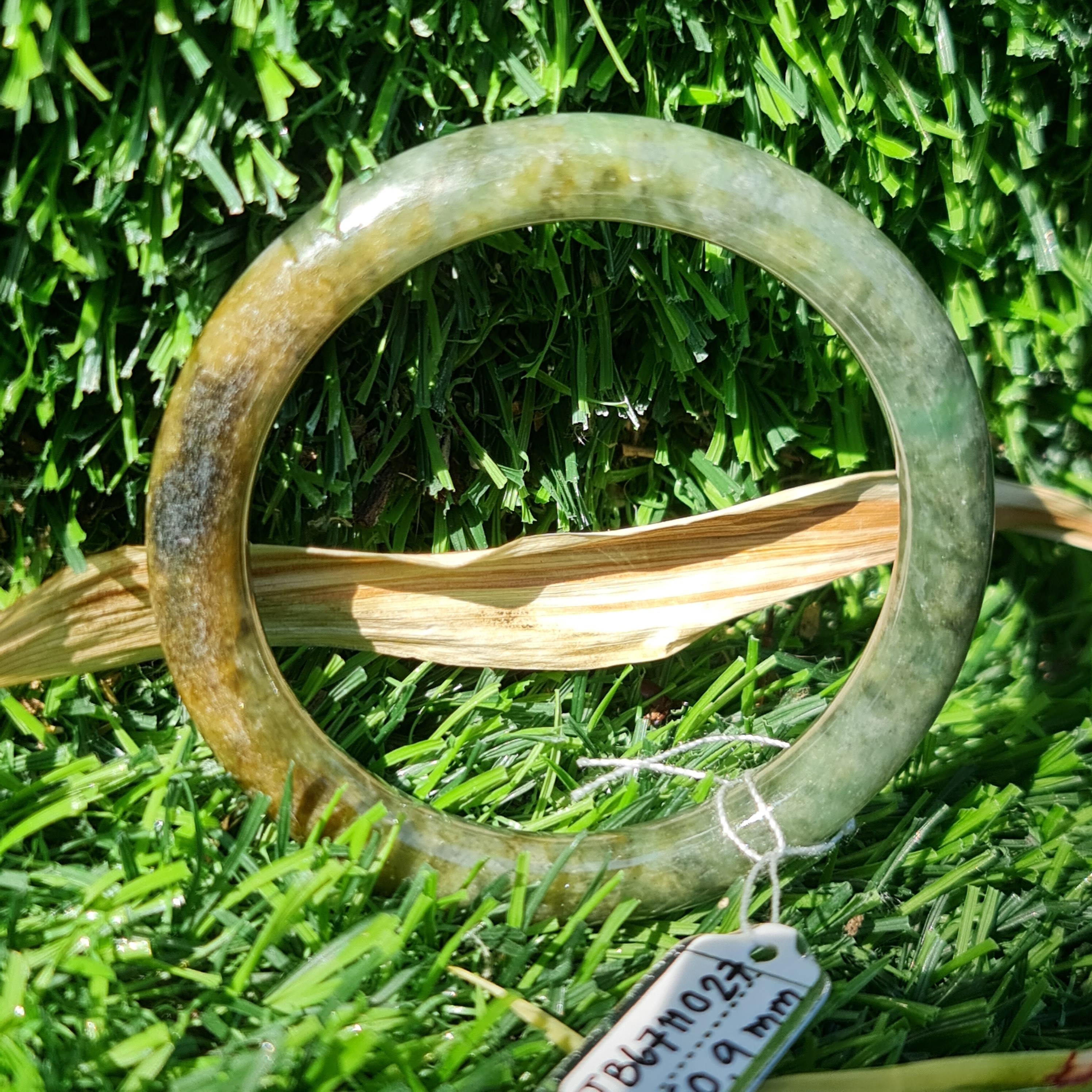JB6711027 หยก พม่า แท้ Jade กำไลหยก (Jadeite bracelet) พม่า (Myanmar) 50.9 มม.