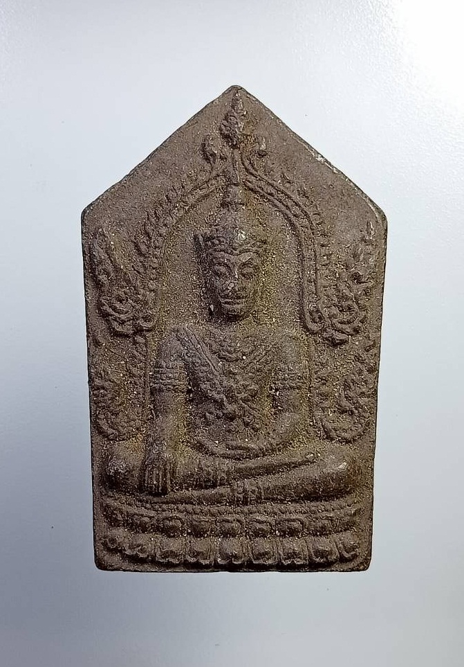 ผ2081 พระพุทธนฤมิตรพิชิตมาร หลวงพ่อทองกลึง วัดเจดีย์หอย จ.ปทุมธานี