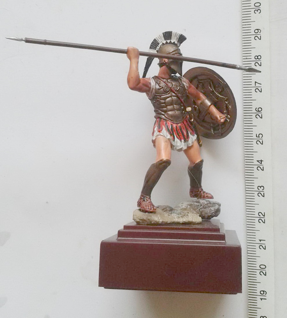โมเดล ฟิกเกอร์ทหารกรีกโบราณ Historical Figure Museum 34 "Greek Soldier (Hoplite)" B.C.5th Cent.