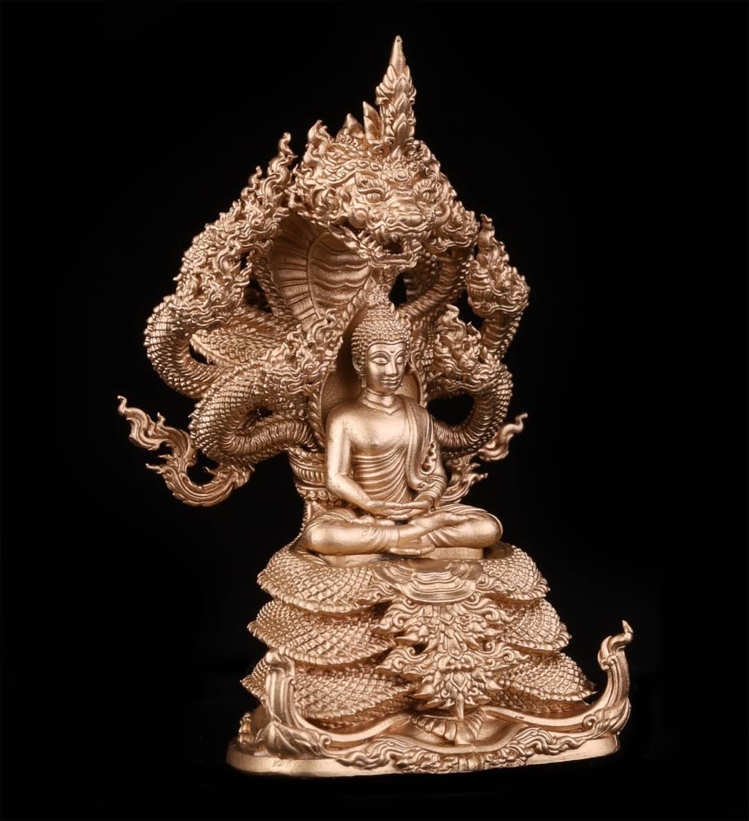 พระพุทธศรีเทวานาคราช รหัส 1.13 เนื้อบรอนซ์