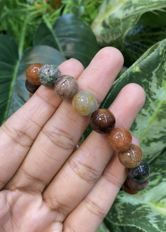 กำไลพลอยแท้ โป่งข่าม Phantom Quartz Bracelet