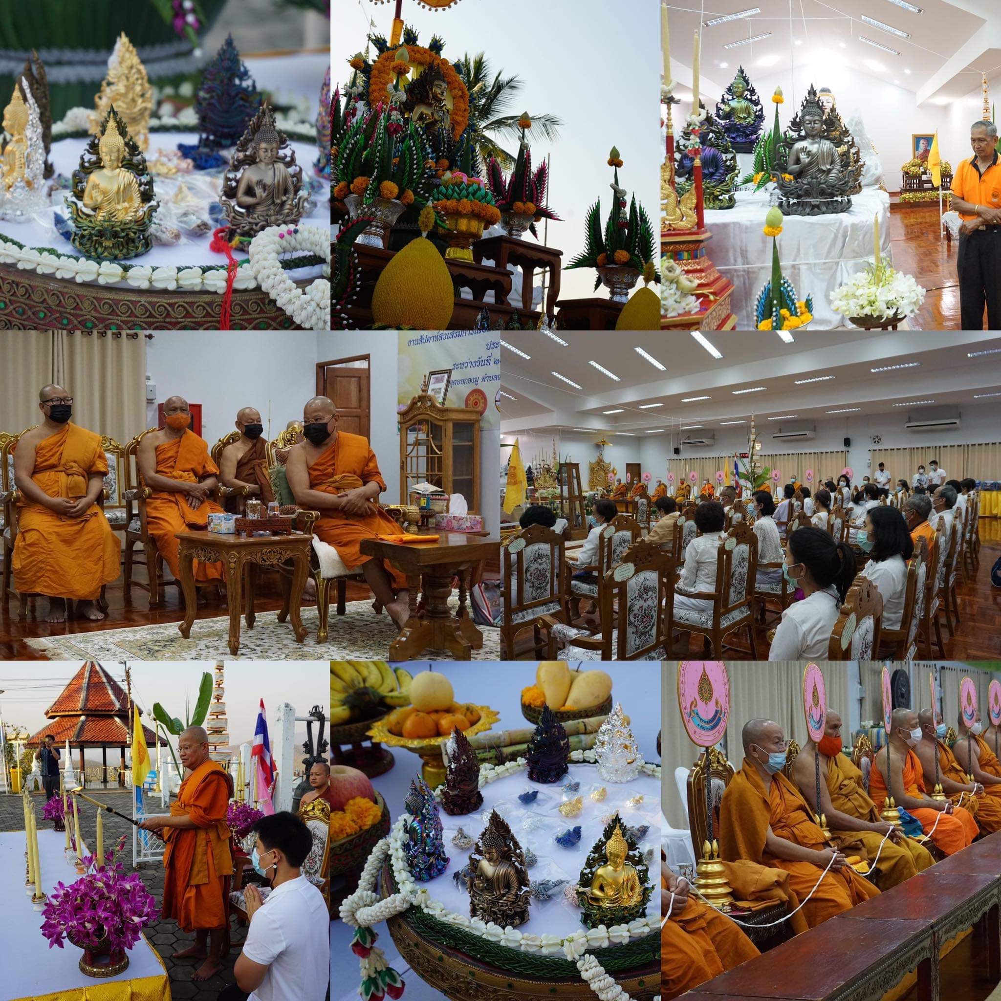 พระพุทธอโรคยา พิมพ์ใหญ่ เนื้อบรอนซ์รมดำปัดสว่าง