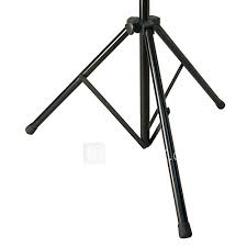 SPS-410B ขาตั้งลำโพงเหล็กสีดำ Black Steel Speaker Stand