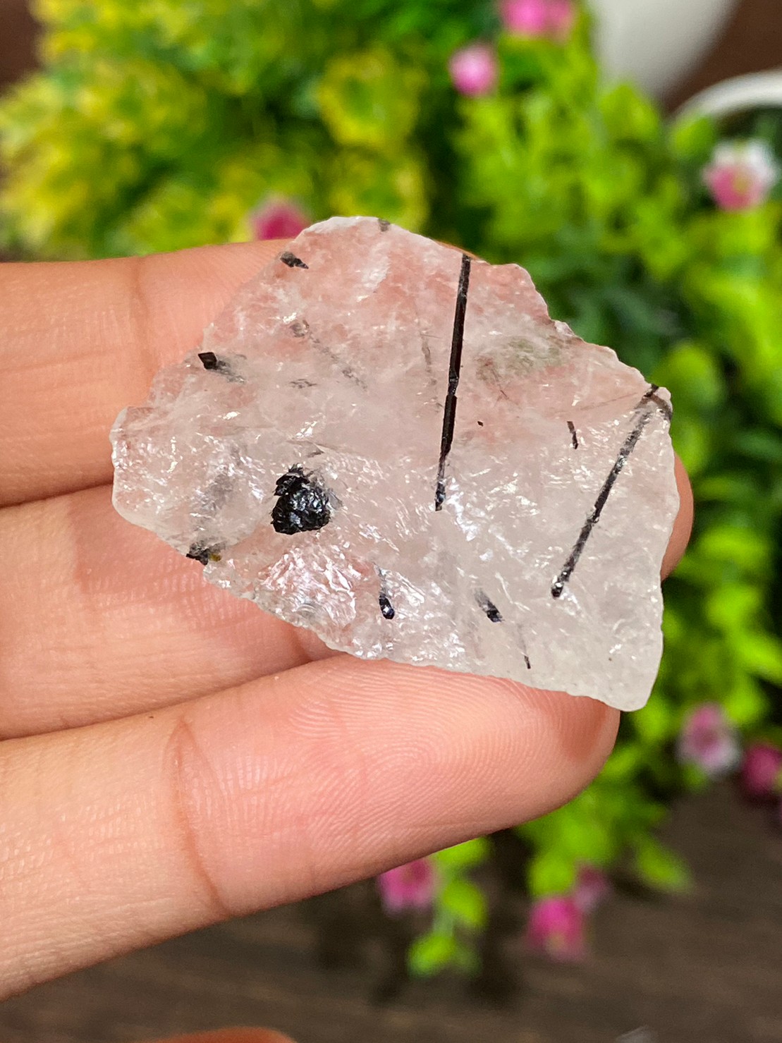 ก้อน ไหมดำ ควอตซ์ แก้วขนเหล็ก Black Rutilated Quartz Rough 54.16 กะรัต Cts. พลอยแท้ อัญมณีมงคลประจําวันเกิด เครื่องประดับพลอย