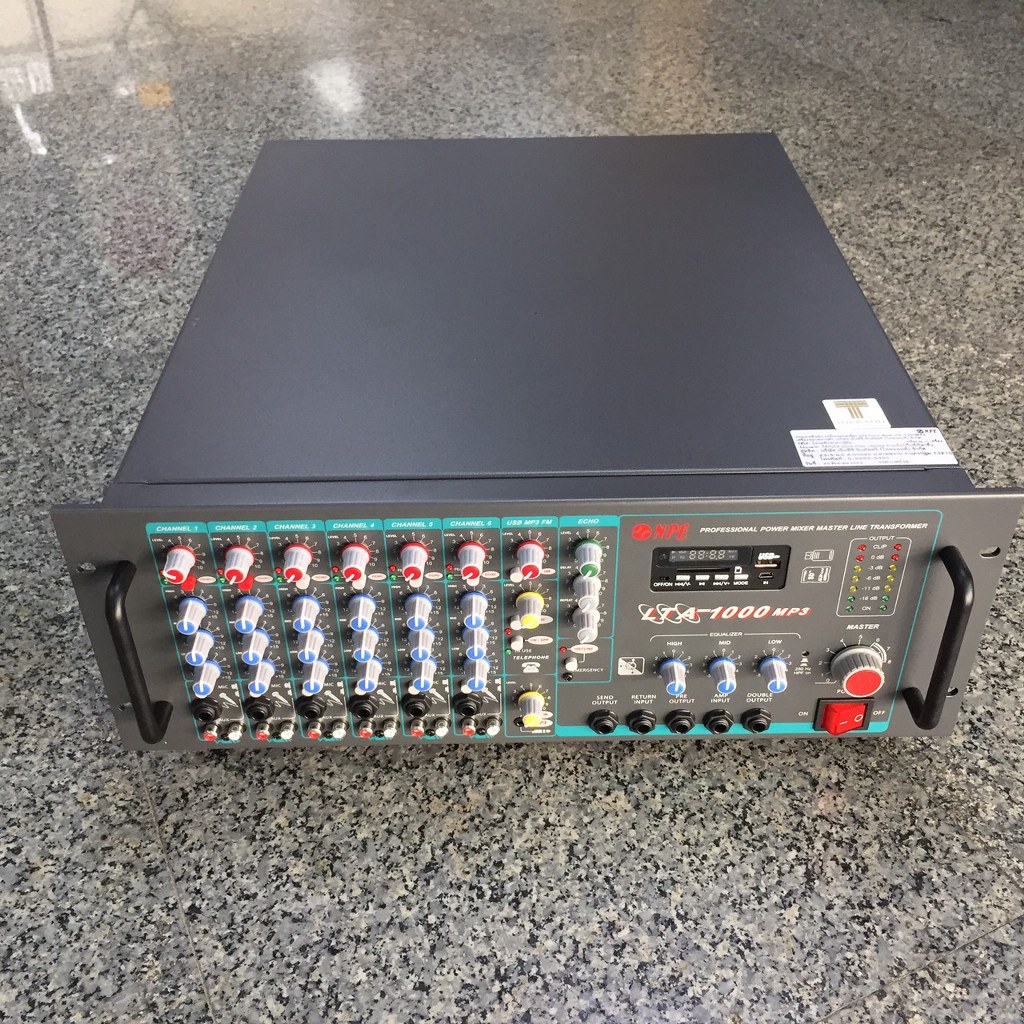 NPE LTA-1000MP3 POWERMIXER+LINE+USB