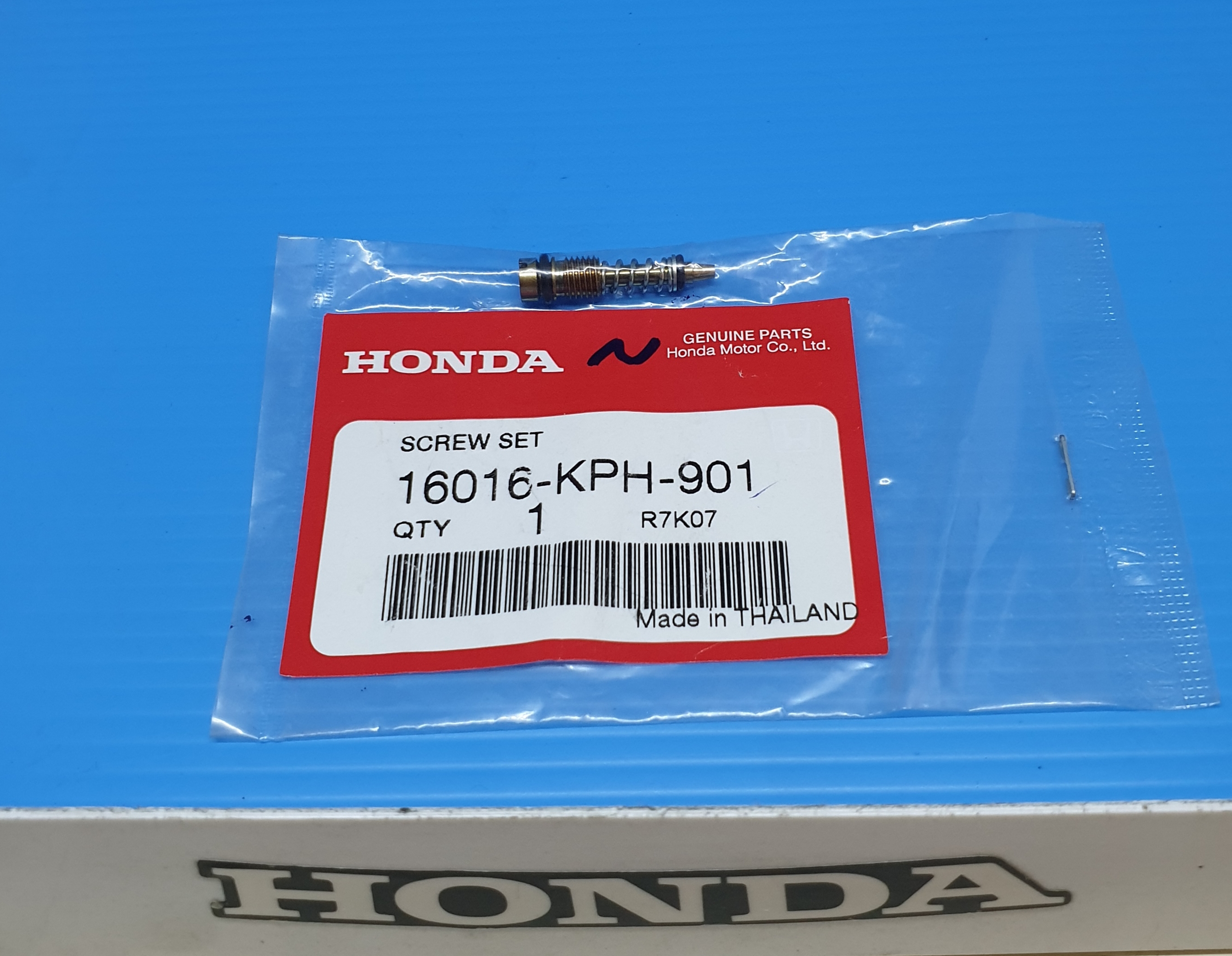 ชุดสกรูปรับอากาศ เวฟ125D,MD,T,MT