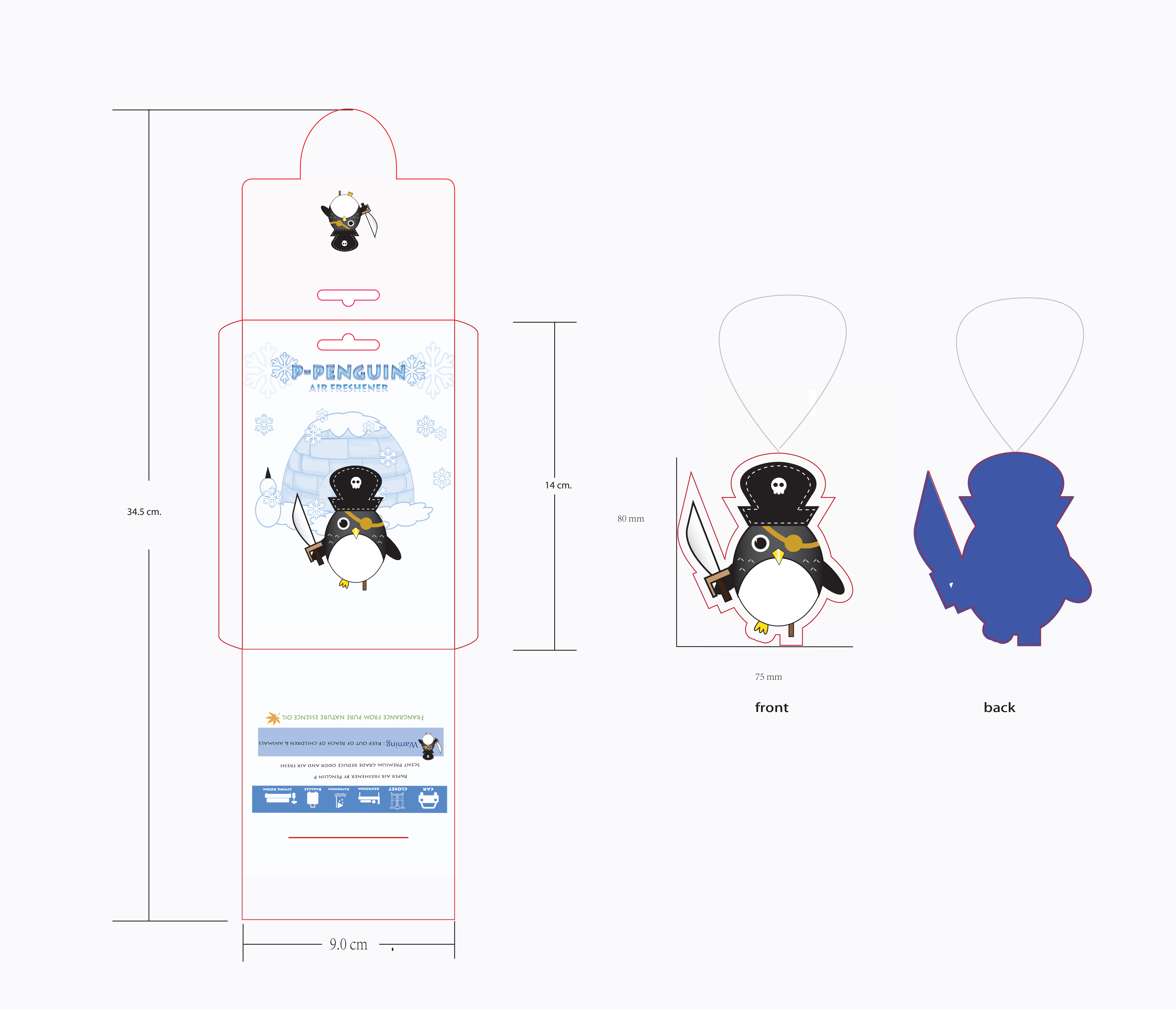 แผ่นน้ำหอม1000 ชิ้น-แพคเกจกล่อง+oppbag 2 แบบ 2 กลิ่น