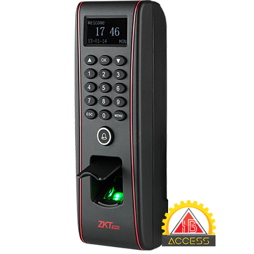 เครื่องสแกนลายนิ้วมือ ยี่ห้อ ZKTeco รุ่น TF1700 กันน้ำ รองรับระบบ Access Control