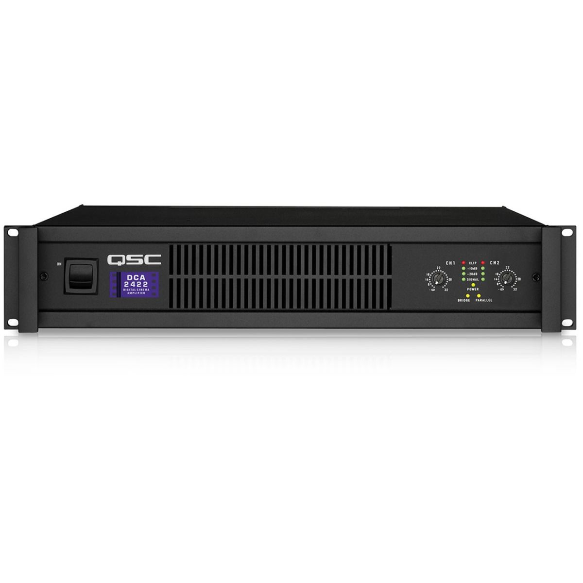 QSC DCA 2422 เพาเวอร์แอมป์ 2X425 วัตต์ 8 โอห์ม