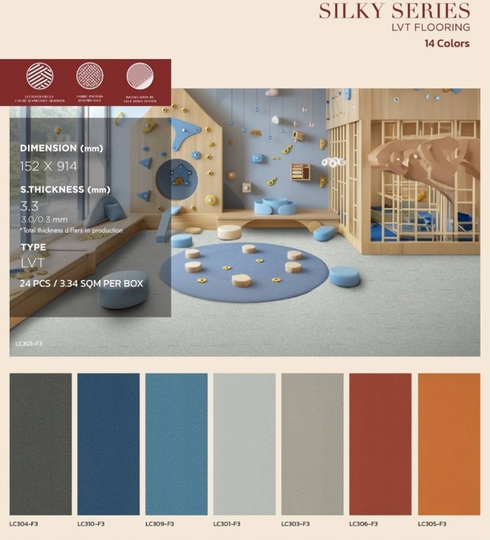 Silky LVT Flooring LC303-F3