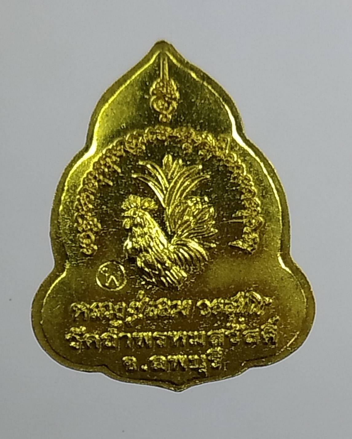 A1400 เหรียญของขวัญ หลวงปู่สรวง วัดถ้ำพรหมสวัสดิ์ จ.ลพบุรี ปี2554