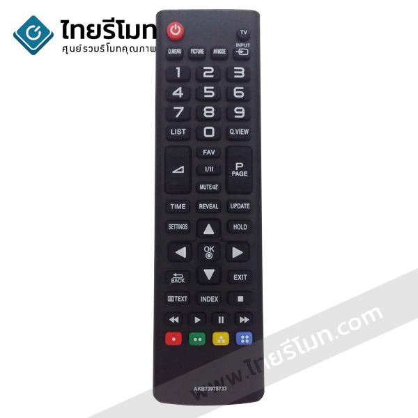 รีโมททีวี แอลจี แอลอีดี LED LG รุ่นAKB73975733
