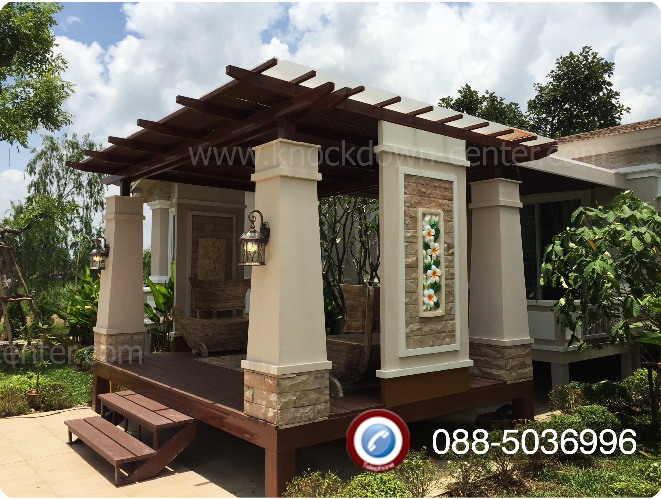 บ้านน็อคดาวน์ บ้านสำเร็จรูป Grand Modern U 0013