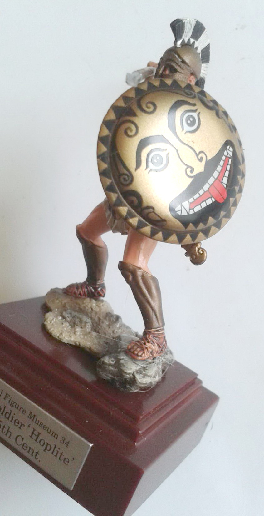 โมเดล ฟิกเกอร์ทหารกรีกโบราณ Historical Figure Museum 34 "Greek Soldier (Hoplite)" B.C.5th Cent.