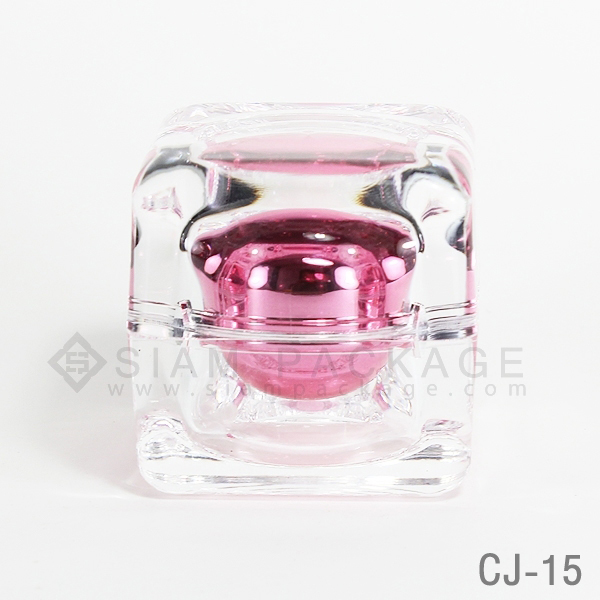 กระปุก อะคริลิคใส รหัส CJ-15