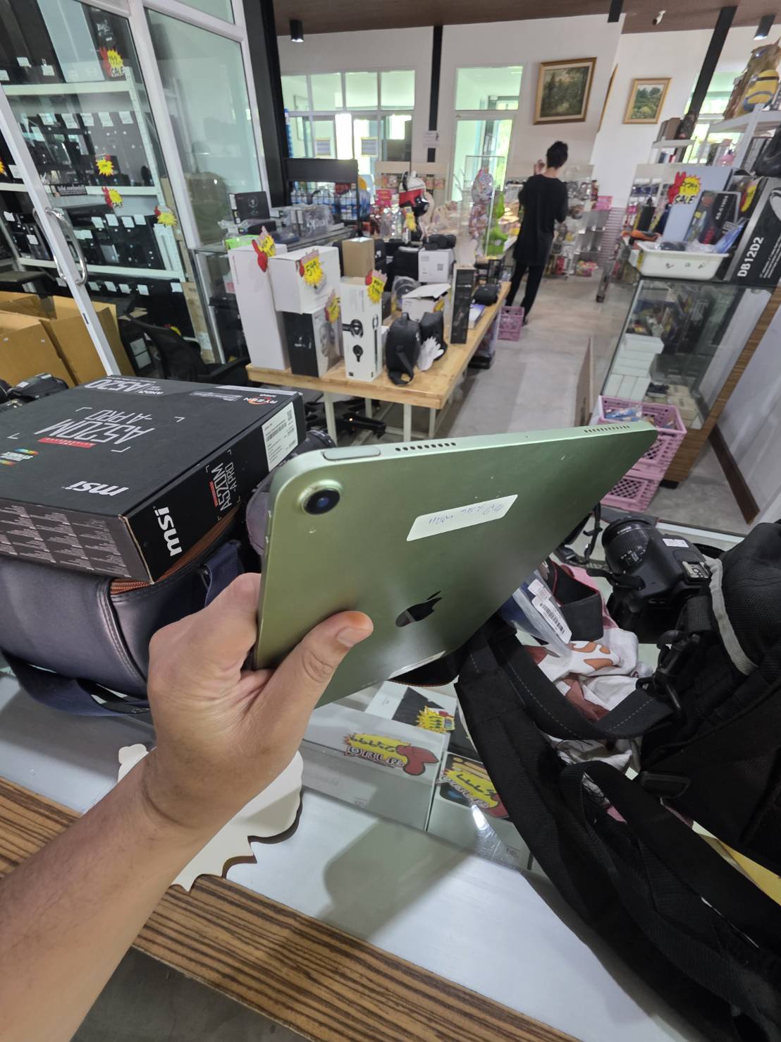 Apple iPad Air Gen4 64GB+Adapter แบต 75%