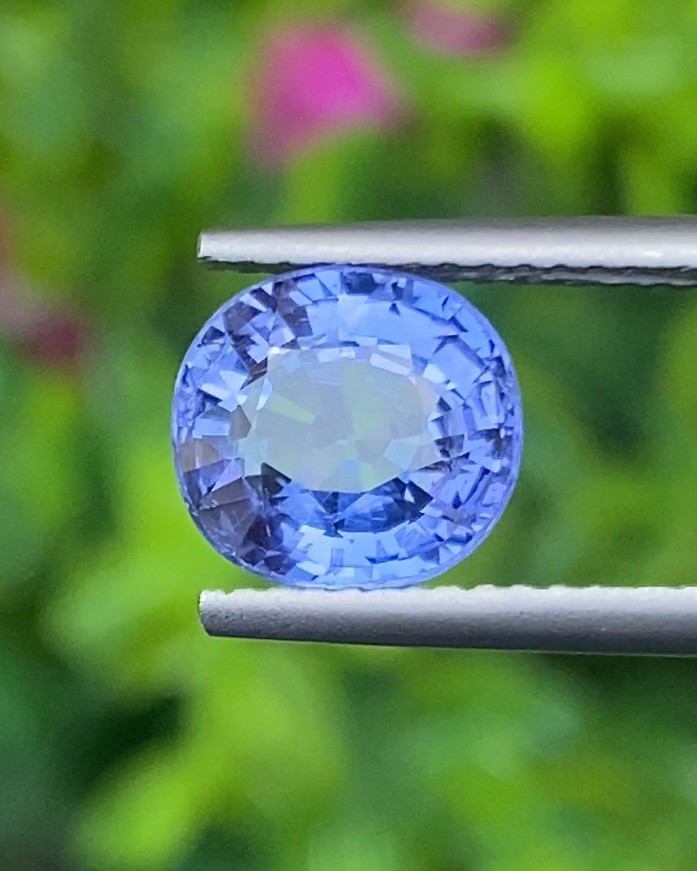 พลอย แทนซาไนท์ Tanzanite 2.29 กะรัต (Cts) พลอยแท้ อัญมณีมงคลประจําวันเกิด เครื่องประดับพลอย