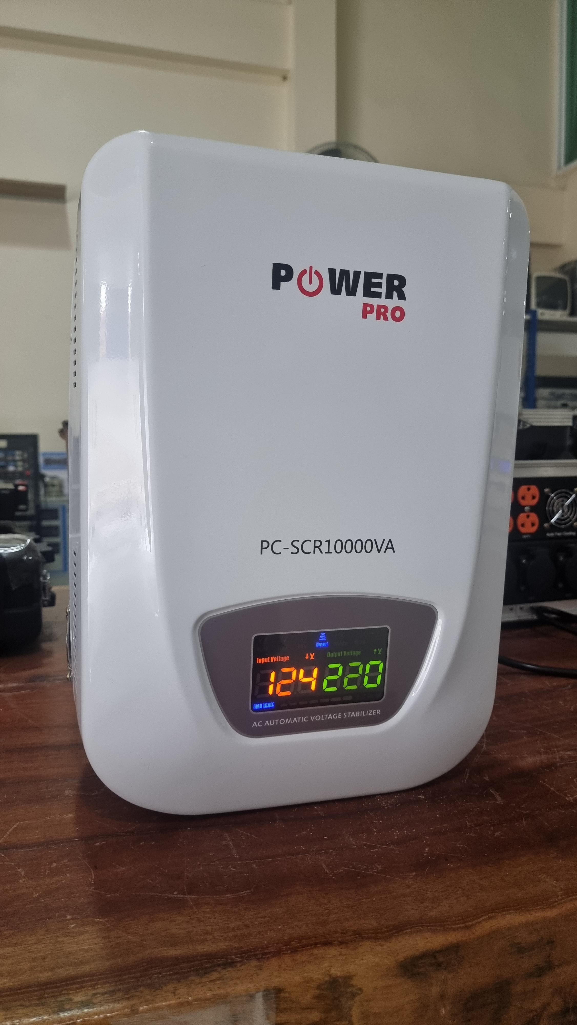 เครื่องควบคุมแรงดันไฟฟ้าอัตโนมัติ SCR.10000va Triac Stabilizer