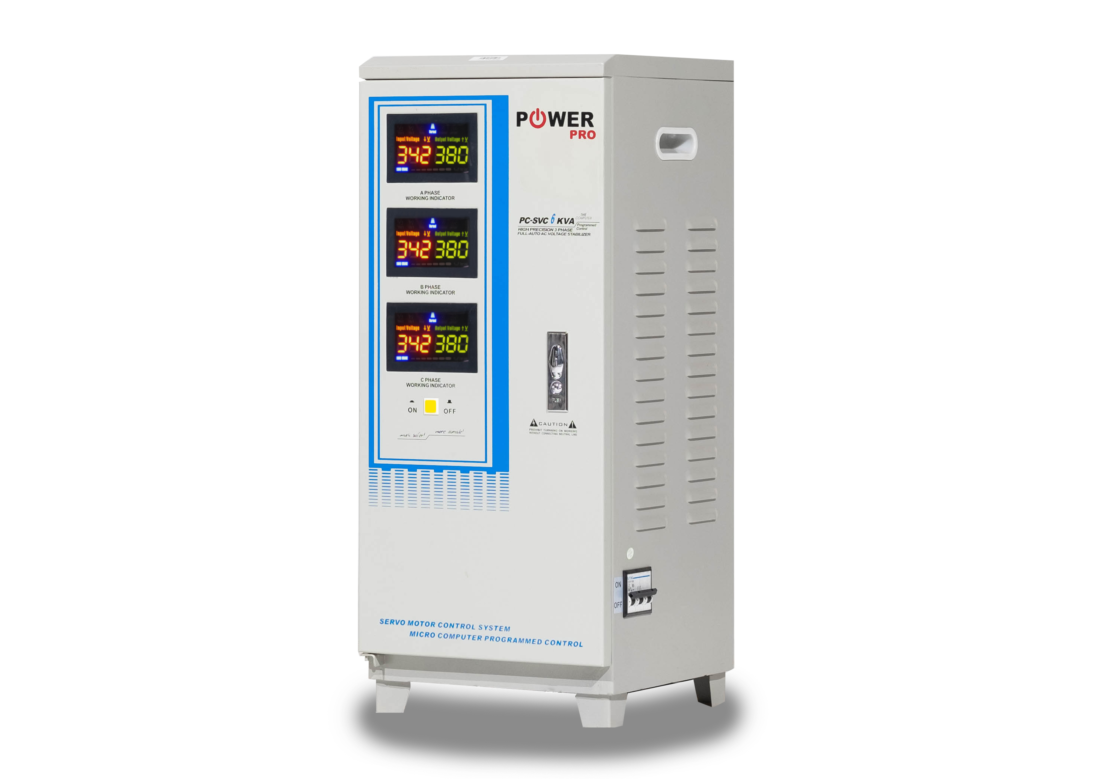 เครื่องปรับแรงดันไฟฟ้าอัตโนมัติ 10Kva แบบ 3เฟส