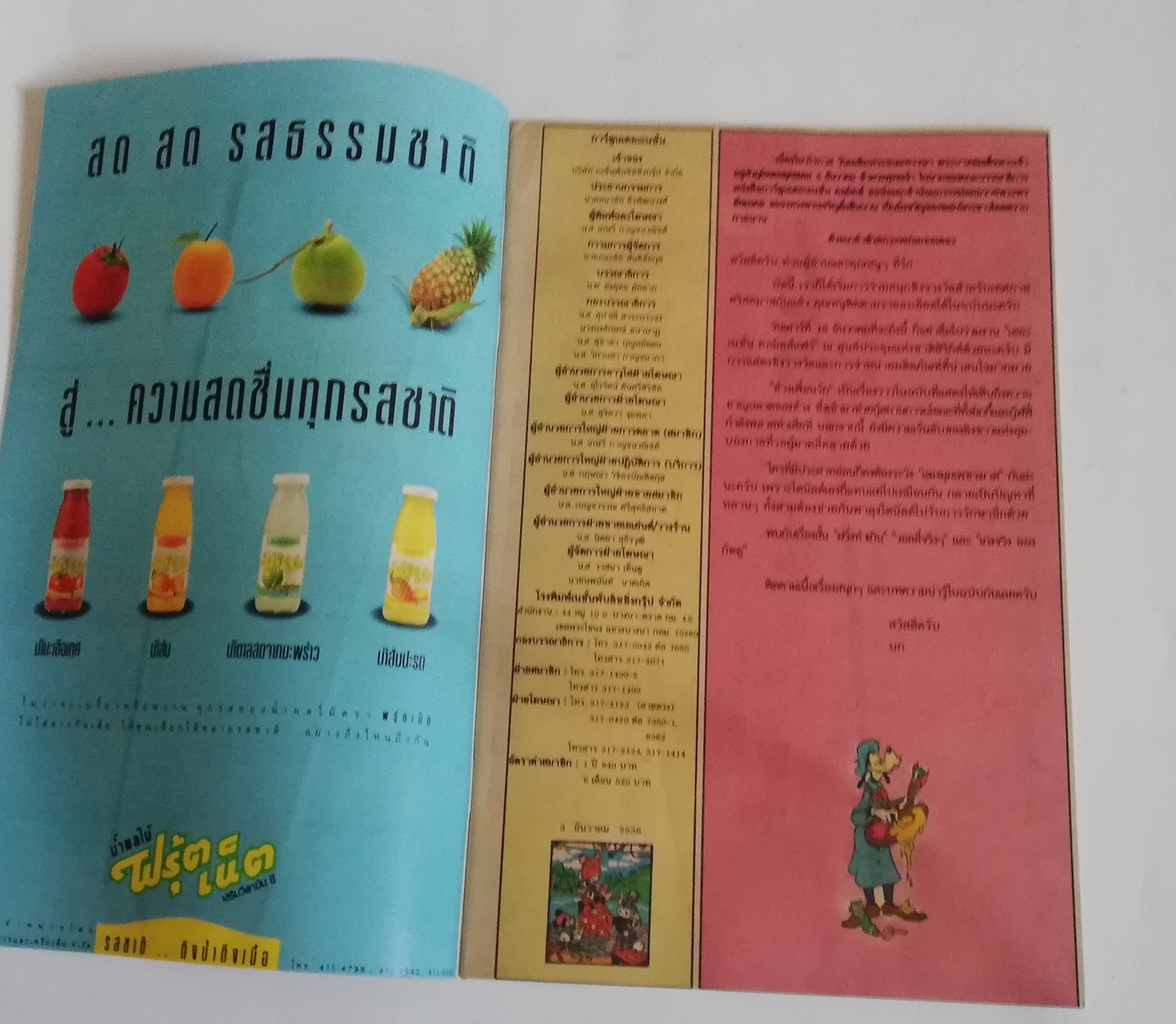 มีหลายภาพ, หนังสือการ์ตูนเก่าจากเว้าดิสนีย์ Nation Comic Goofy Adventures ฉบับที่ 99