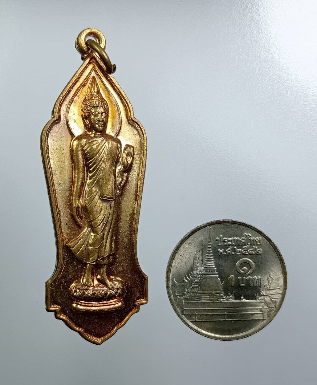 A7649 พระ25ศตวรรษ พระศรีศากยะทศพลญาน พระประธานพุทธมณฑล หลังพระบรมสารีริกธาตุ พระเขี้ยวแก้ว จ.นครปฐม ปี2545