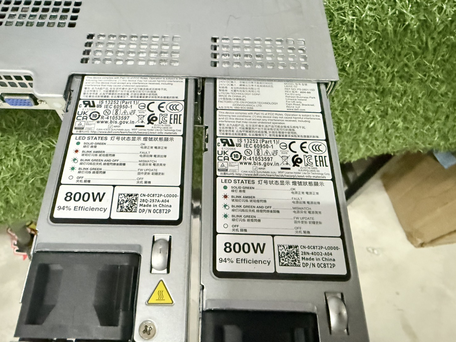 Server Dell PowerEdge R450(Silver 4314/16GB*2/HDD 2.4TB*8)+Power 800W*2 + Raid H755