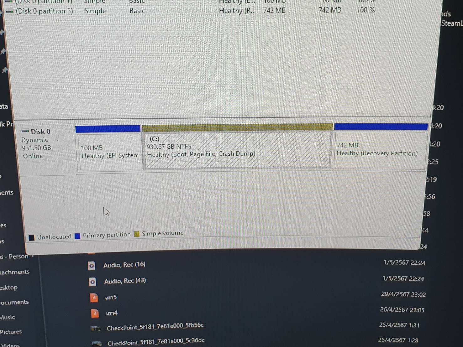 PCประกอบ i5 gen12th Ram 16GB m.2 1TH Gtx1650 จอ 27"