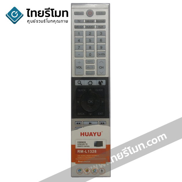 รีโมทรวมทีวี Toshiba Smart TV ใช้สำหรับLCD/LEDทุกรุ่น รุ่นL1328