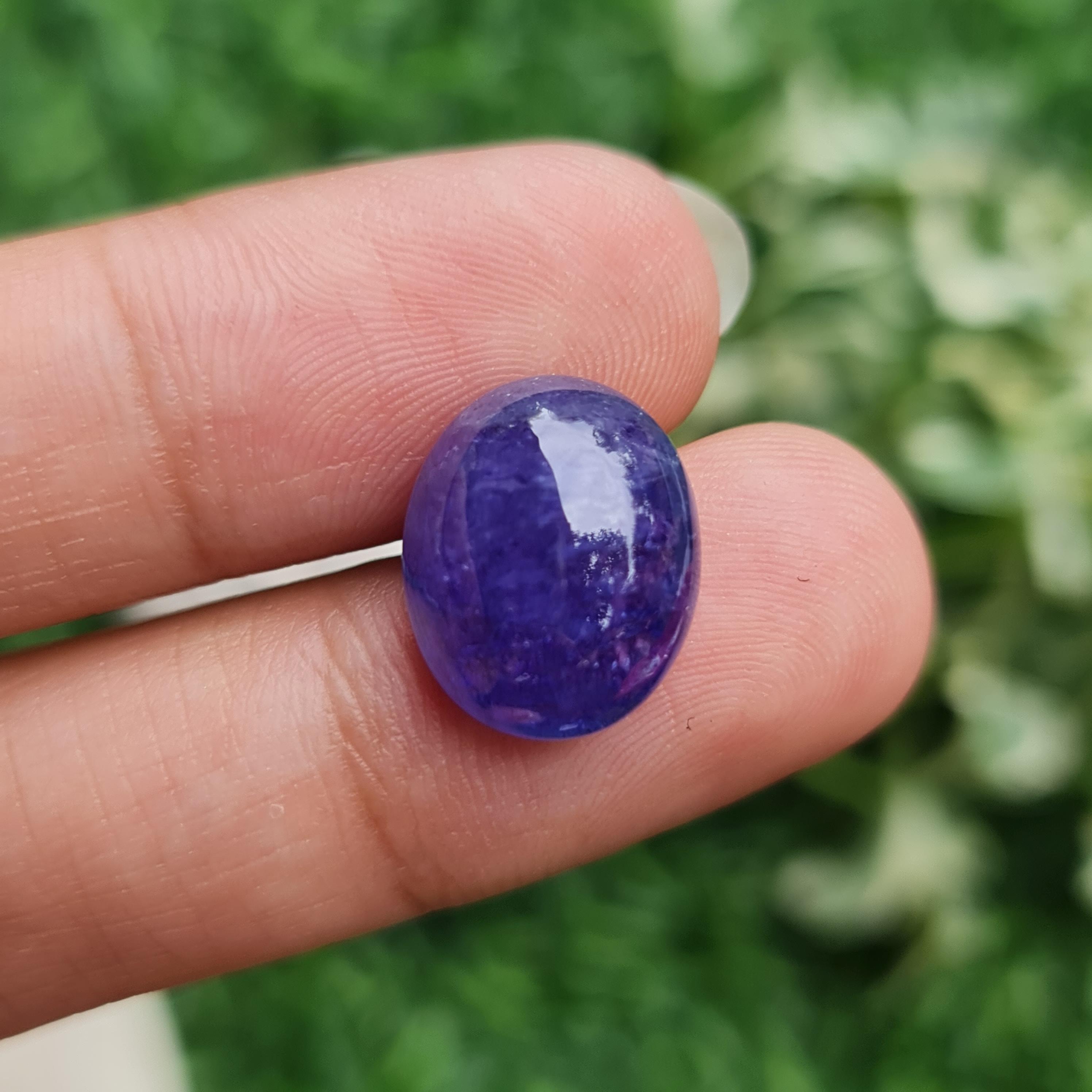 พลอย แทนซาไนท์ Tanzanite 11.26 กะรัต (Cts.) พลอยแท้ อัญมณีมงคลประจําวันเกิด เครื่องประดับพลอย