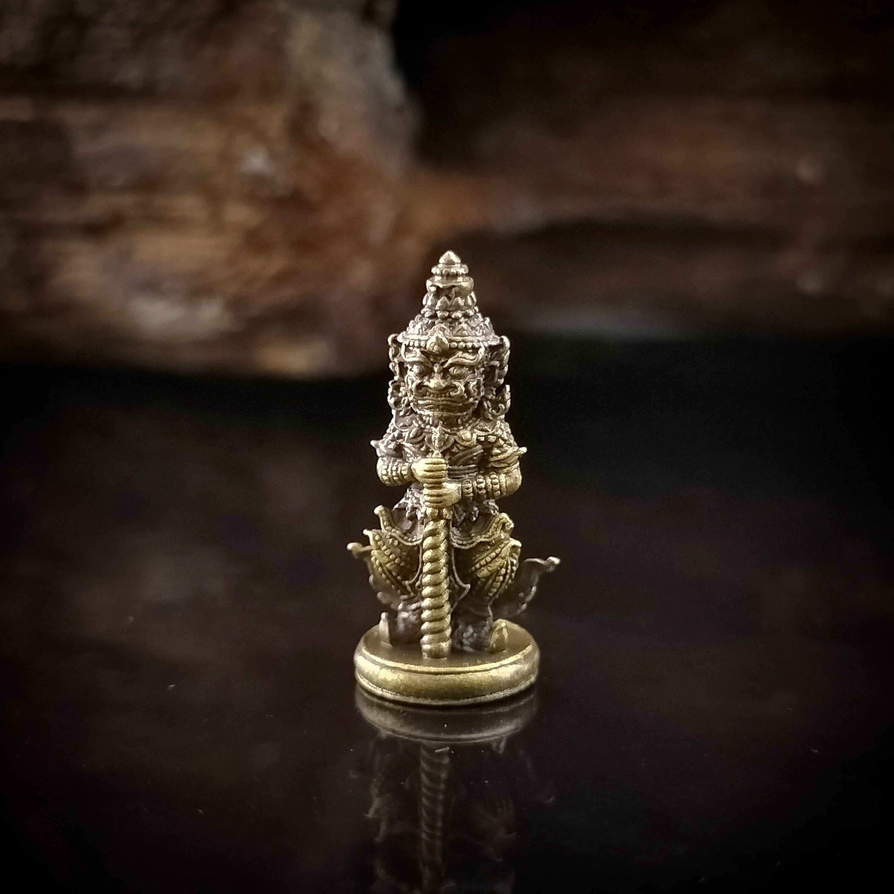 รูปหล่อเวสสุวัณโณจิ๋ว #หลวงปู่เย็น