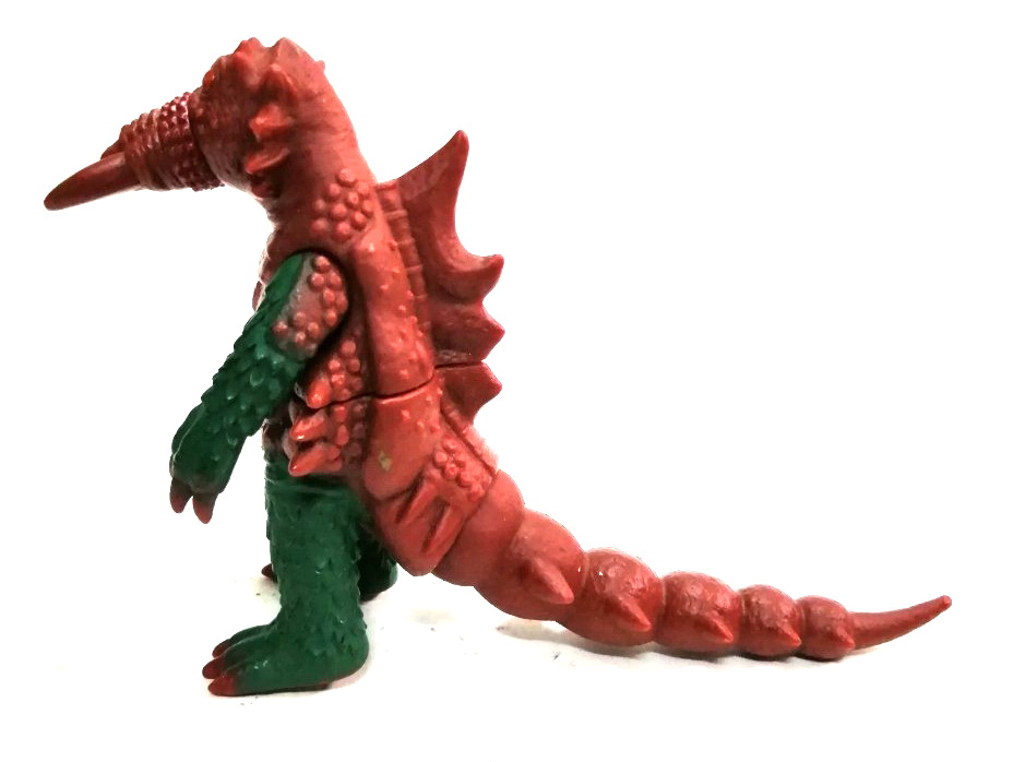 ซอฟ ไคจูสปาร์คดอล ชุดbandai kaiju 500 สัตว์ประหลาด คิงส์แครบ คิงแครบ จากภาพยนตร์ชุด อุลตร้าแมนเอส ในภาพยนตร์มันใข้ปากที่เหมือนคีม ทำร้ายอุลตร้าแมนเอสจนบาดเจ็บได้ เป็นหนึ่งในร่างรวม ของสัตว์หลาด ไทแร้นต์ ซอฟตัวนี้สูง15ซม. สภาพใหม่ สะสม สภาพดี