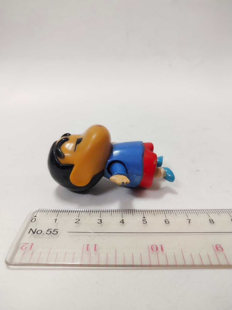 ตุ่นพลาสติก ชินจัง พรีเมี่ยม สุกี้MK งานเก่าเก็บสะสม มือสองตามสภาพ มีรอยบ้าง