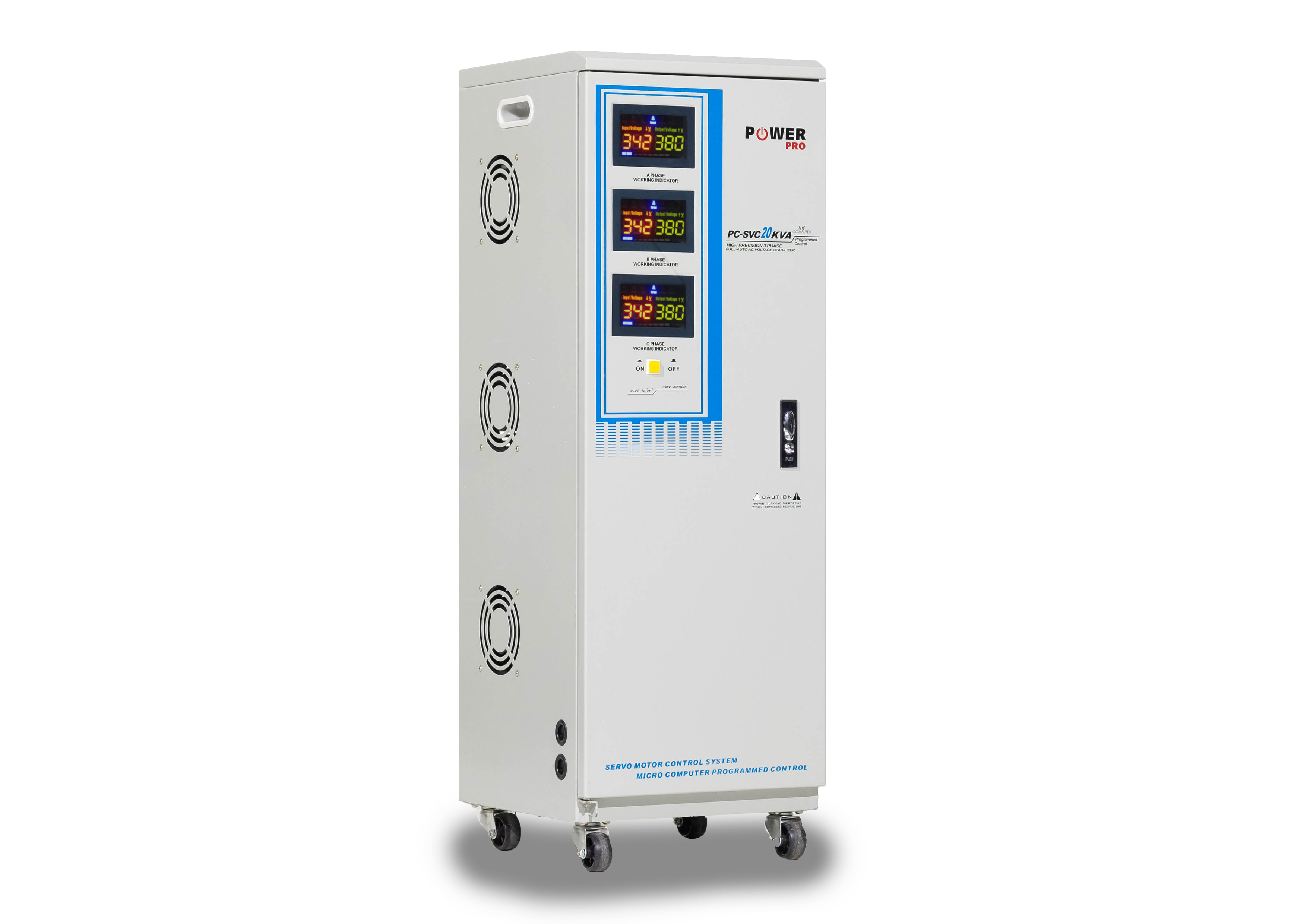 เครื่องปรับแรงดันไฟฟ้าอัตโนมัติ 20Kva แบบ 3เฟส