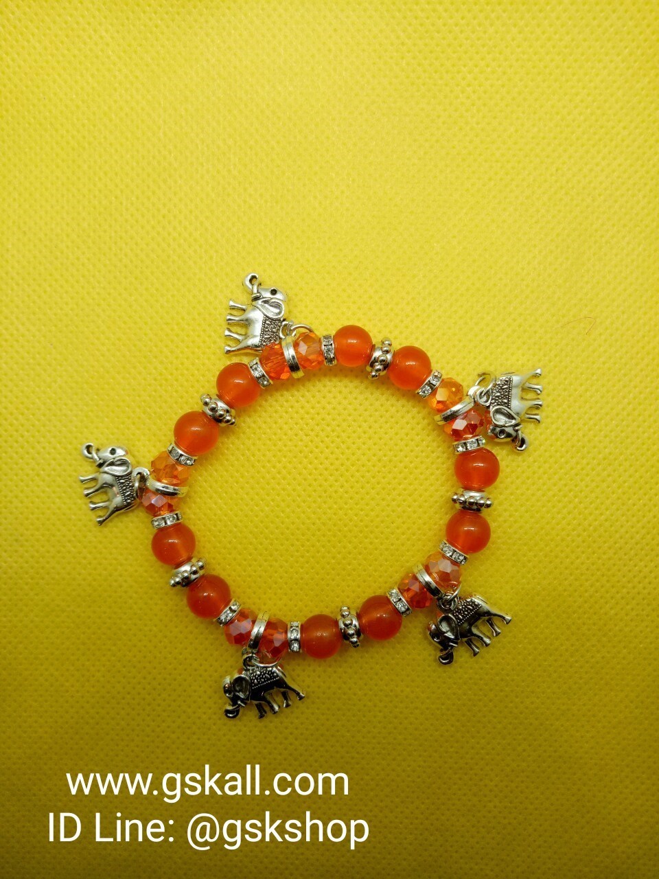 กำไลหินจี้ช้าง ใส่ได้ทุกโอกาส