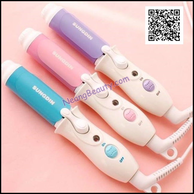 เครื่องม้วนผมไฟฟ้า เครื่องม้วนผม ที่ม้วนผมมินิ ขนาดพกพา Mini Hair Curler XD-168 (Cerem Styler)**